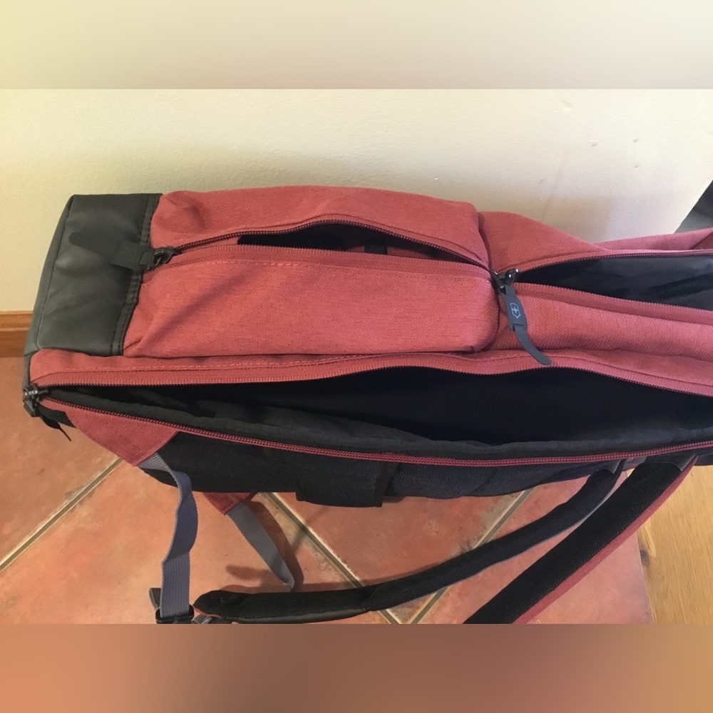 Red Victorinox Versatile Backpack - Picture 8 of 14